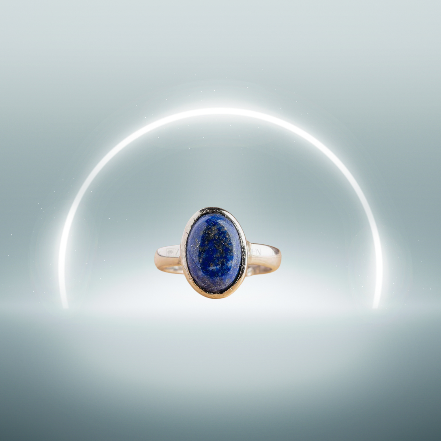 Lapis Lazuli Silver Ring - Free Size