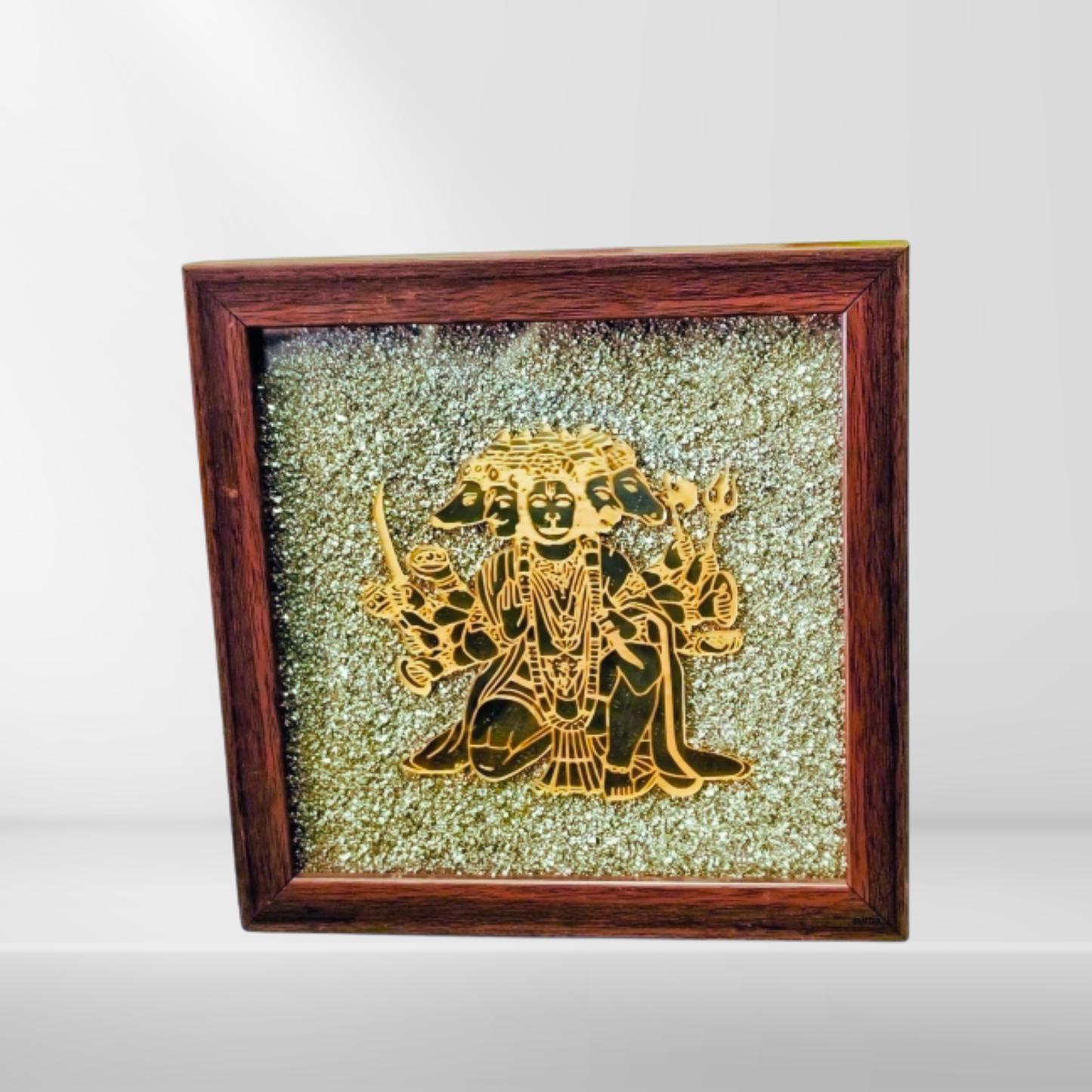 Pyrite Frame Panchmukhi Hanuman