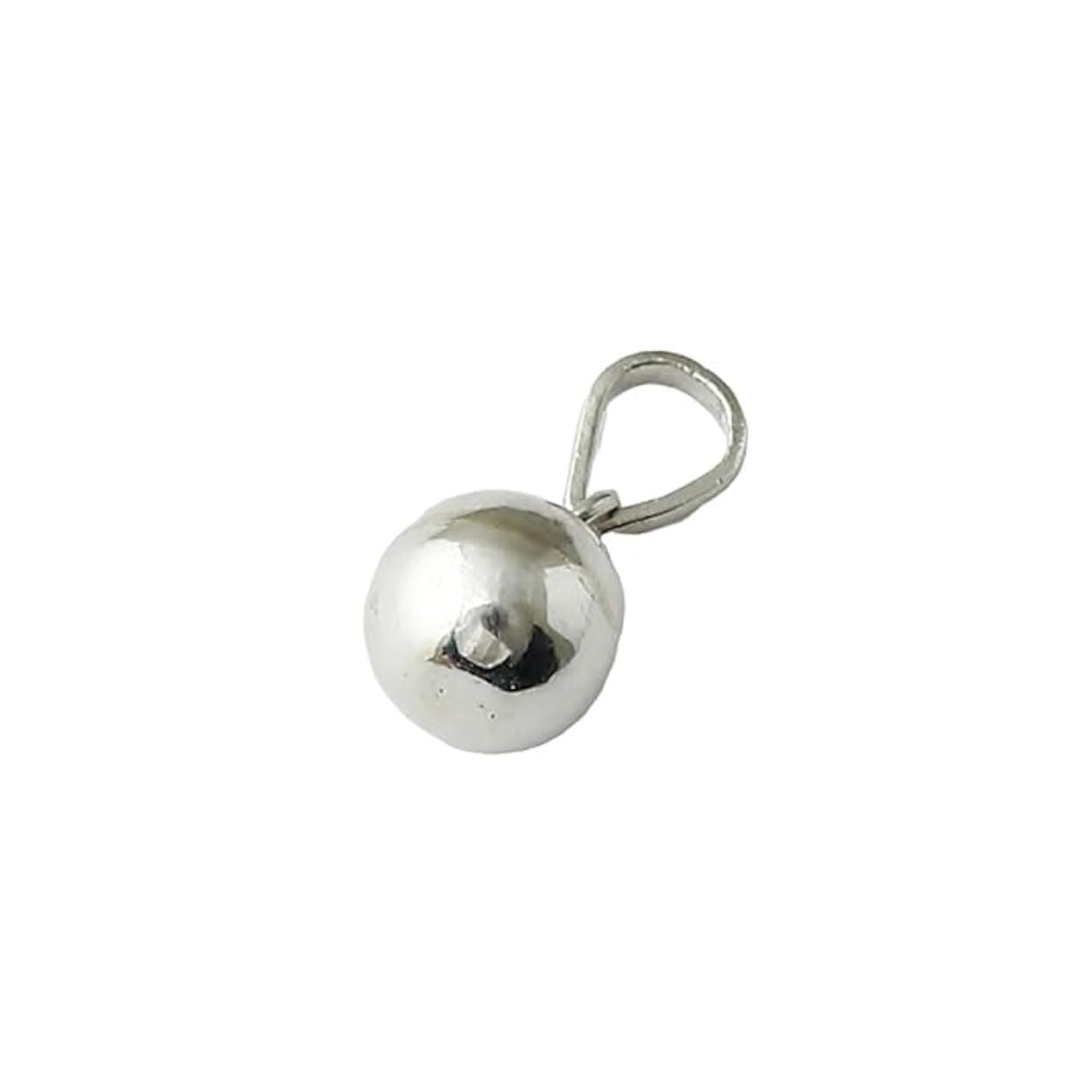 Pure Silver Ball Pendant