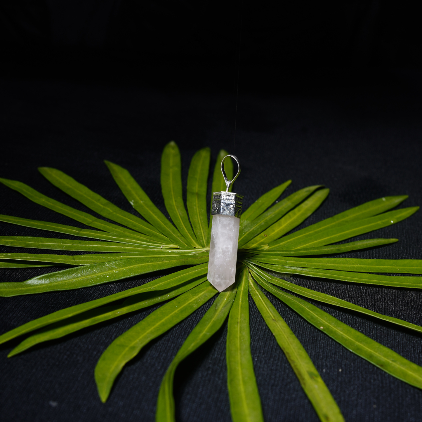 Selenite Pencil Pendant