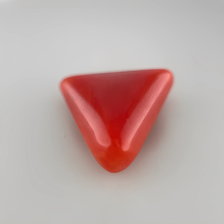 Triangular Red Coral (लाल मूंगा) - Premium