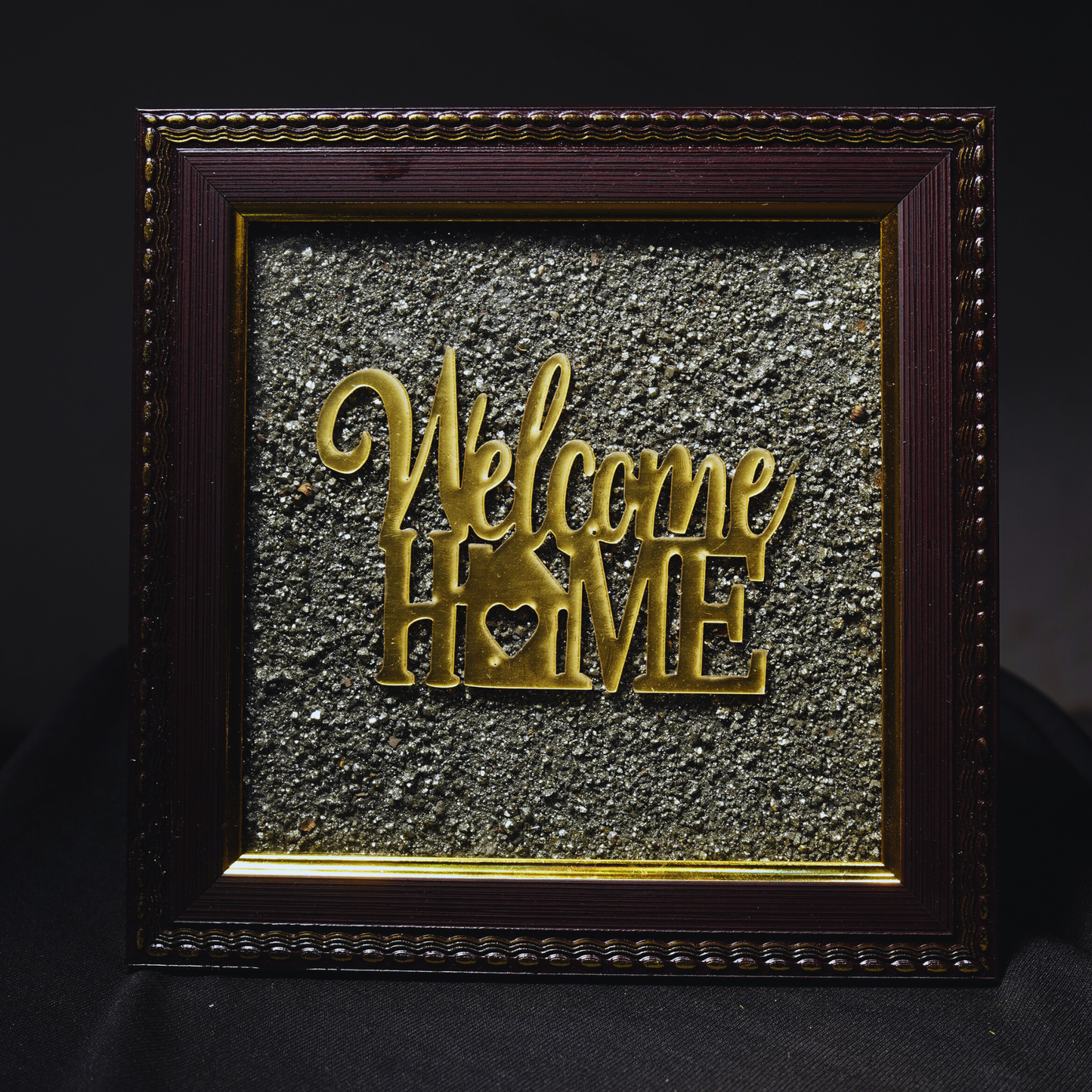 Pyrite Frame Welcome Home Yantra