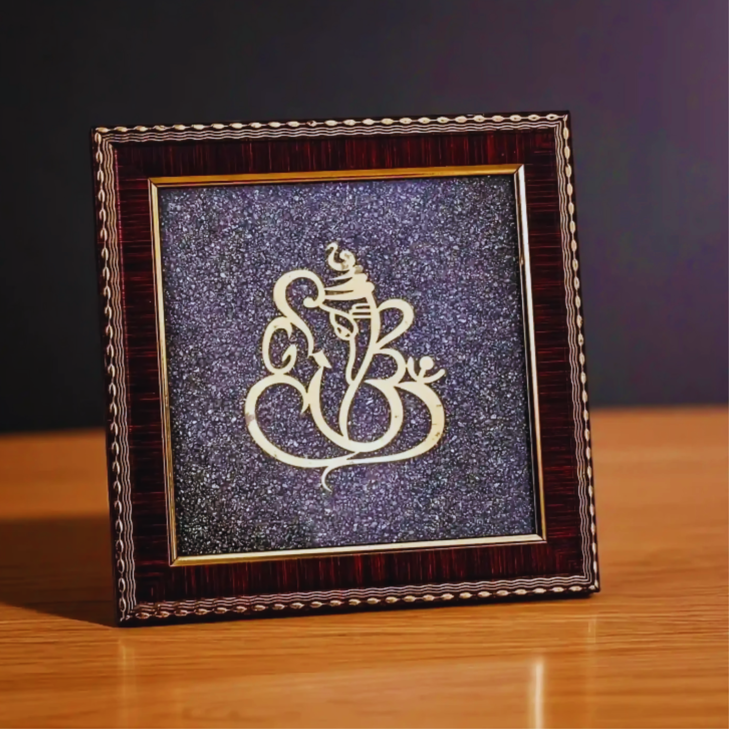 Pyrite Frame Ganesha
