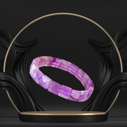 Amethyst Cubical Band
