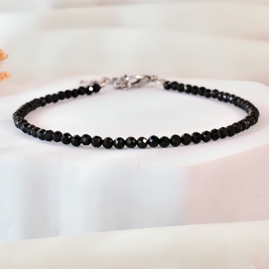 Black Tourmaline Anklet