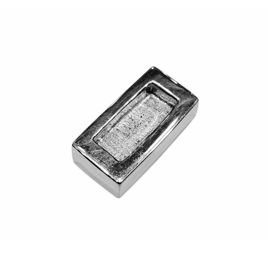 Pure Silver Rectangle Brick