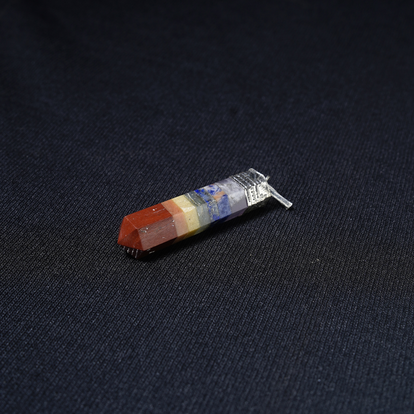 Seven Chakra Pencil Pendant