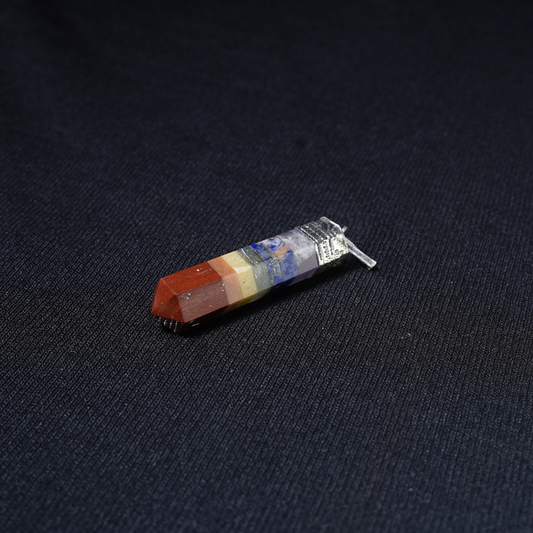 Seven Chakra Pencil Pendant