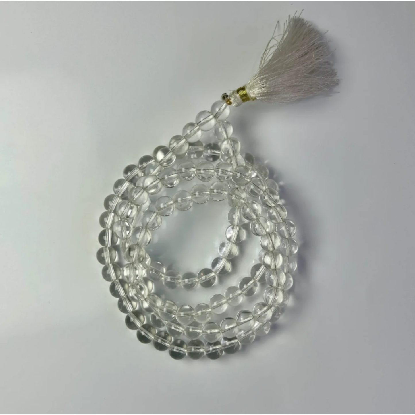 Sphatik Jaap Mala – 8MM • 108 Beads