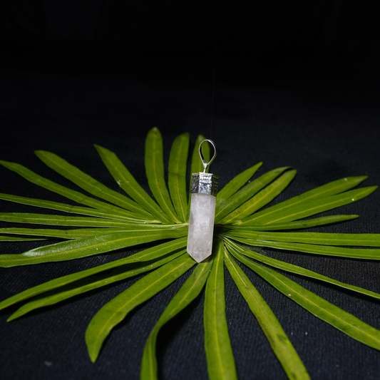 Selenite Pencil Pendant