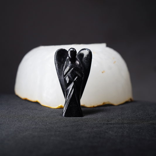 Black Tourmaline Angel – 2in