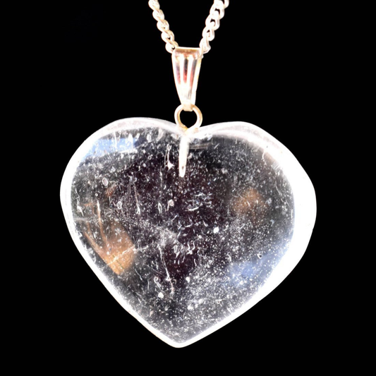 Pyrite Heart Shape Pendant
