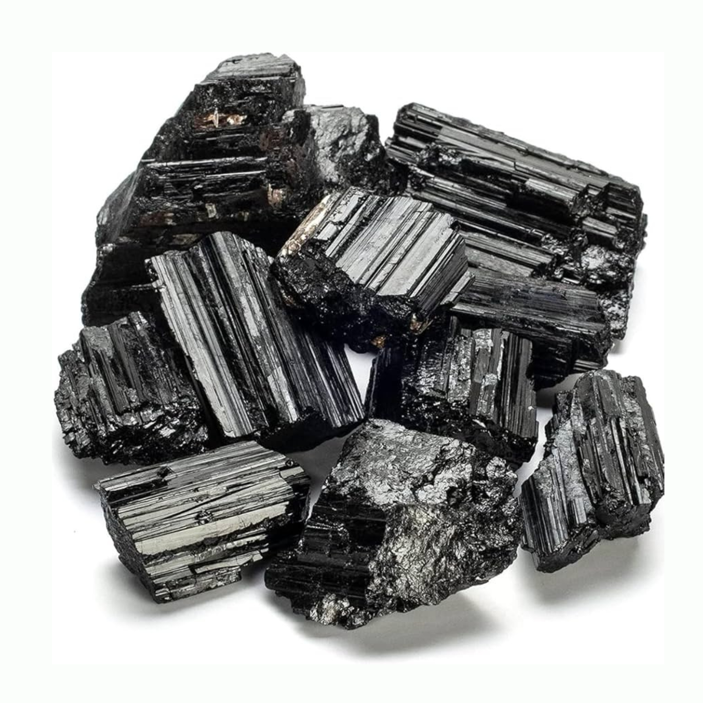 Natural Black Tourmaline Raw Stone 1 kg