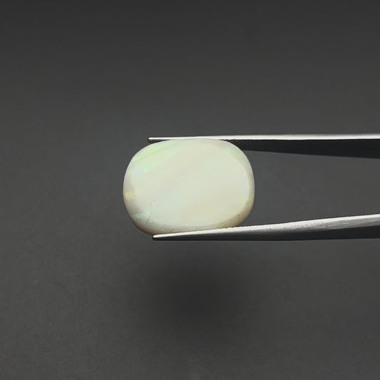 Fire Opal (दूधिया पत्थर) Single Side Firing - Ultra Premium