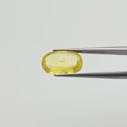 Ceylon Yellow Sapphire (पुखराज) - Premium
